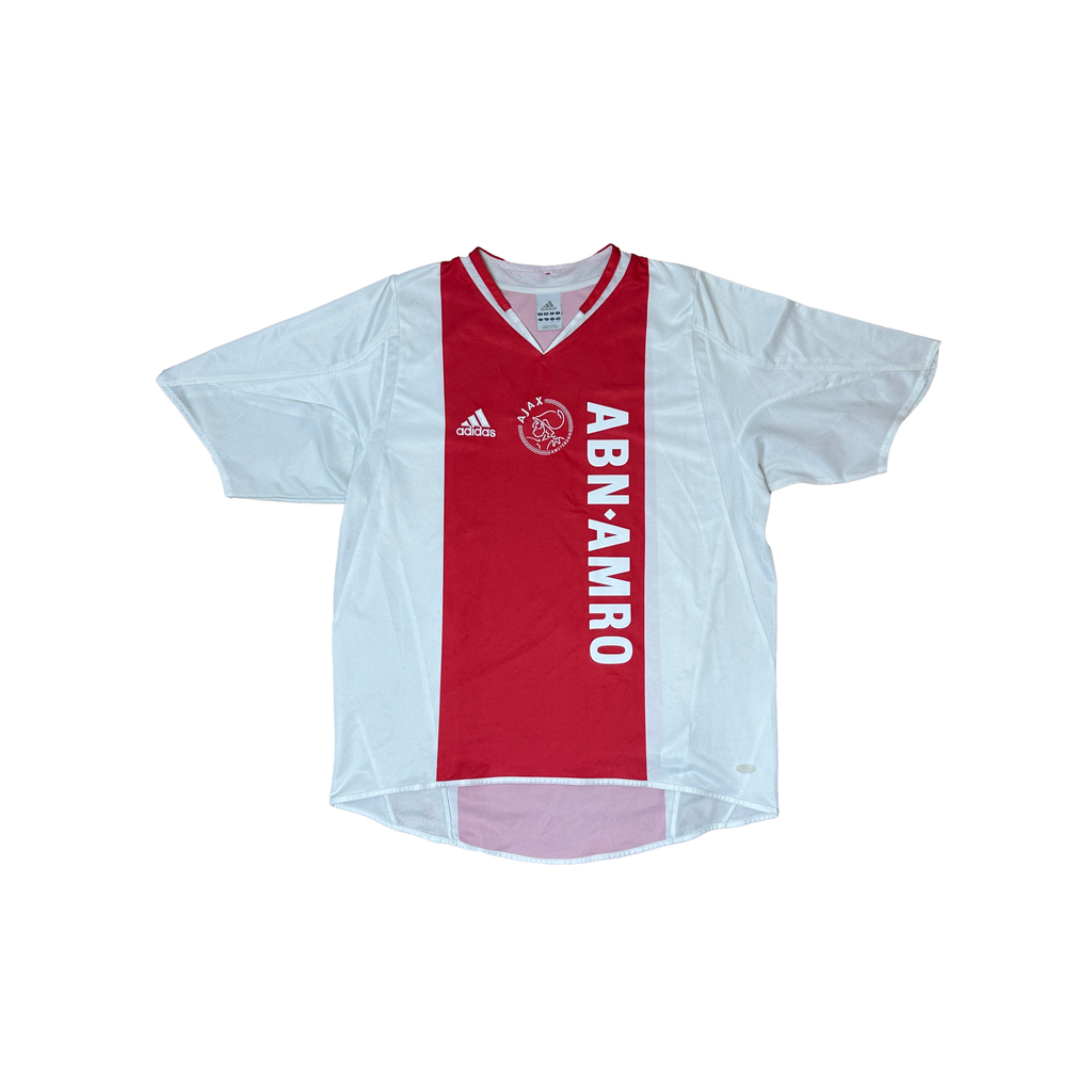 Ajax Home Shirt 2004/2005 – Adidas – L – Rood Wit ABN AMRO