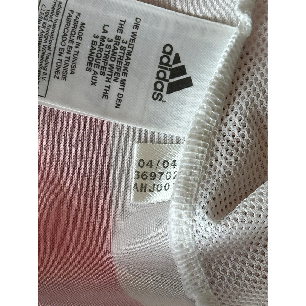 Ajax Home Shirt 2004/2005 – Adidas – L – Rood Wit ABN AMRO