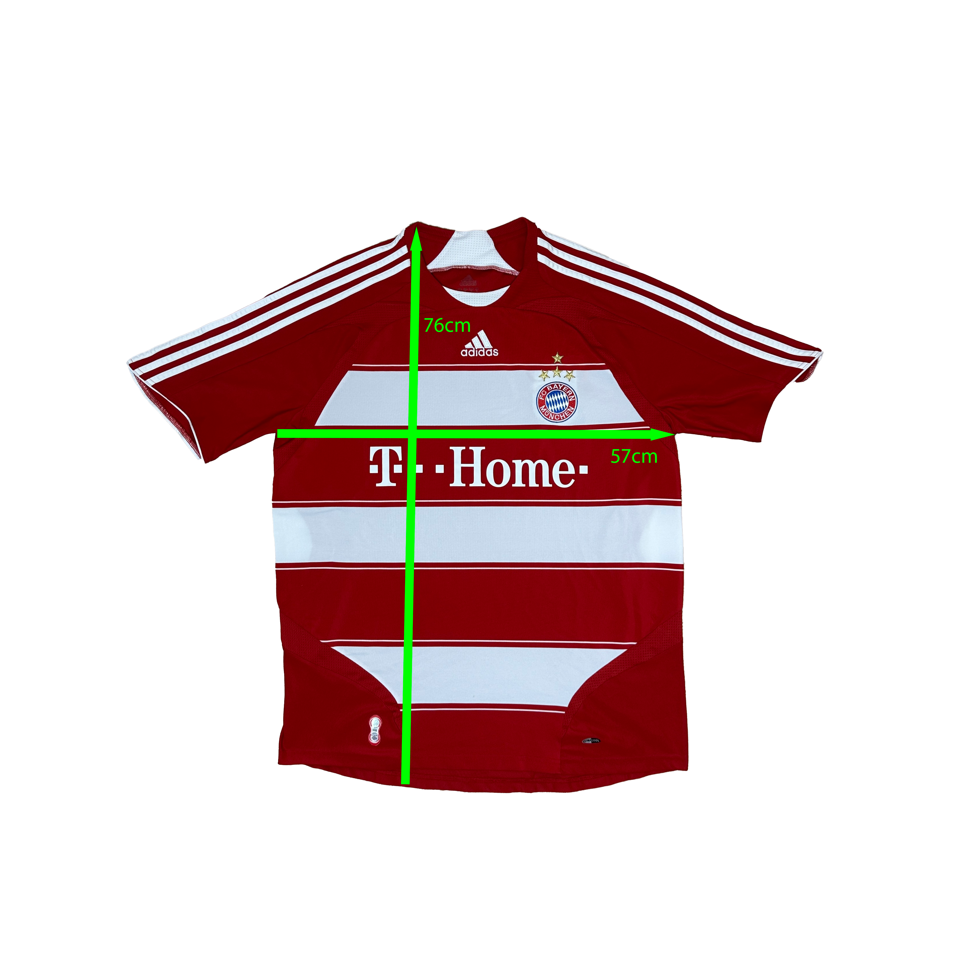 Bayern München Home Shirt 2008/2009 – Adidas – L
