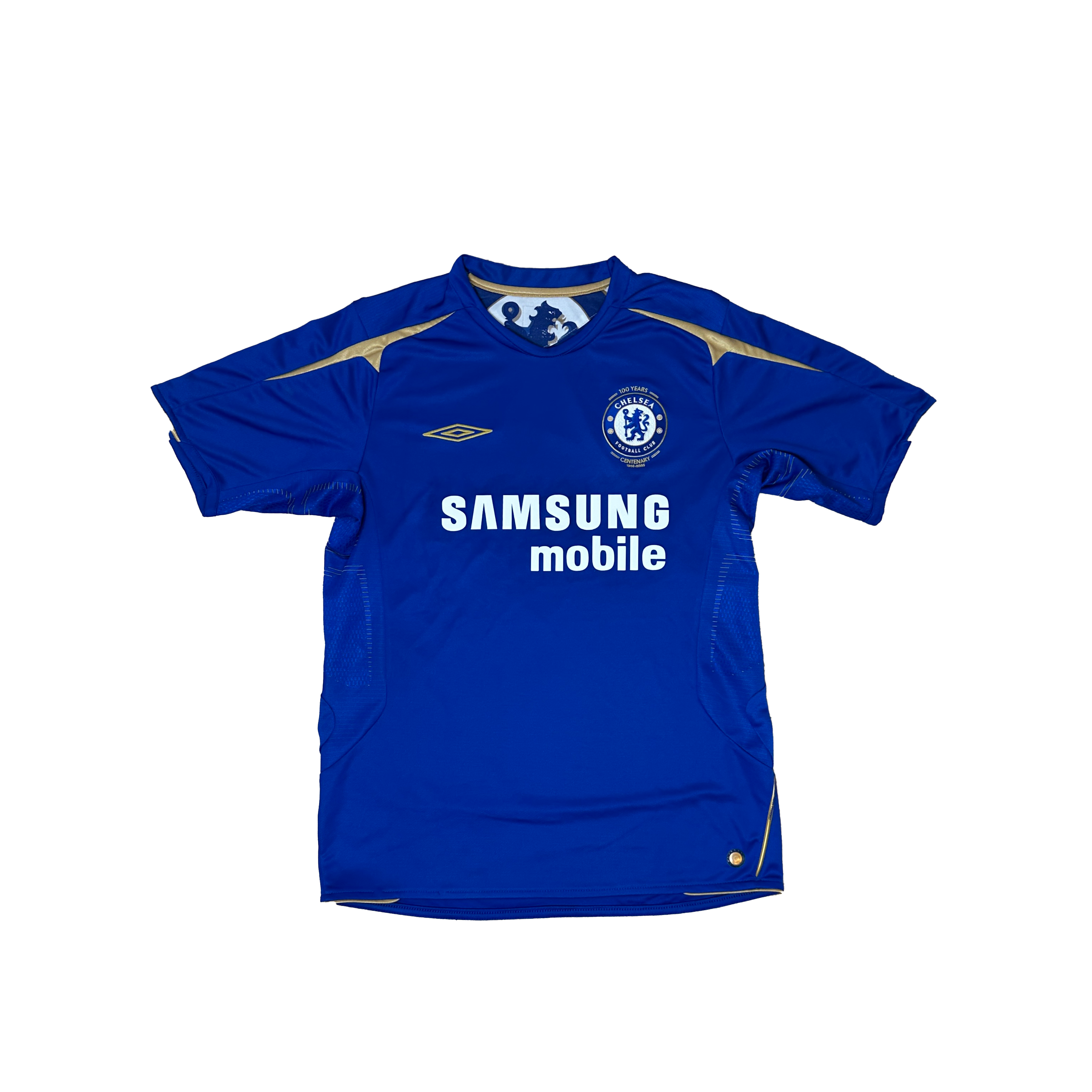 Chelsea Home Shirt 2005/2006 – Umbro – M – Blauw Samsung Mobile