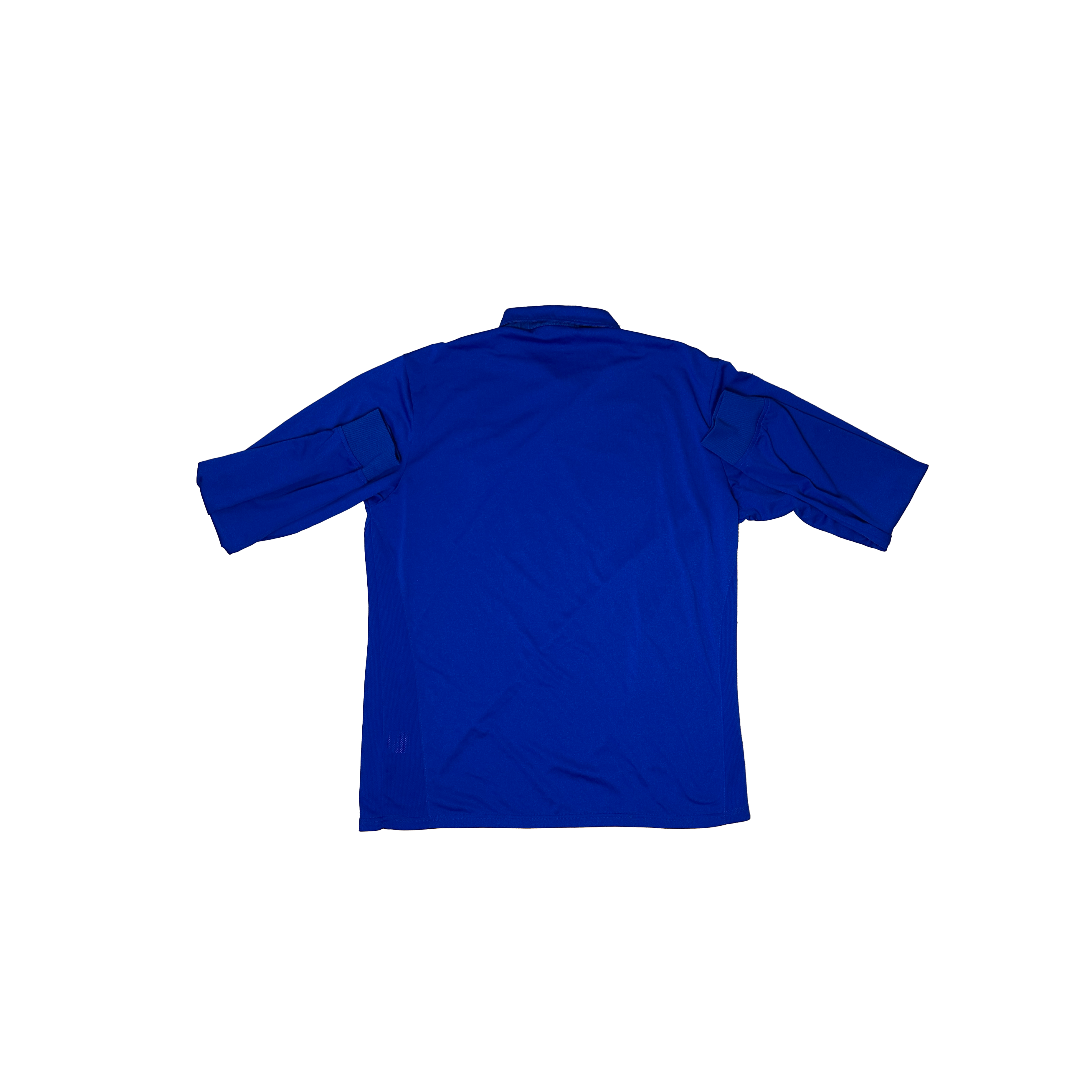 Everton Home Shirt Longsleeve 2011/2012 – Le Coq Sportif – L – Blauw Chang Beer