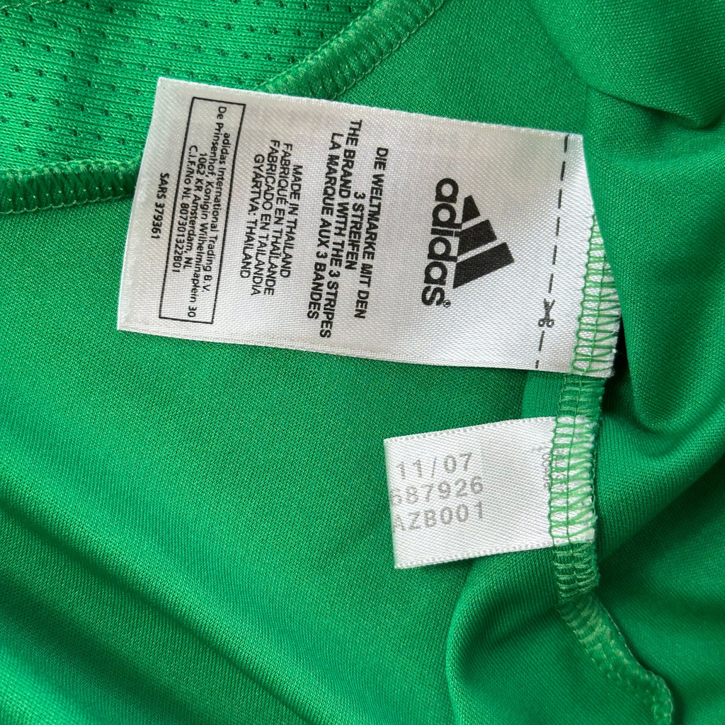 AS Saint-Étienne Home Shirt 2006/2007 – Adidas – L – Groen Konica Minolta