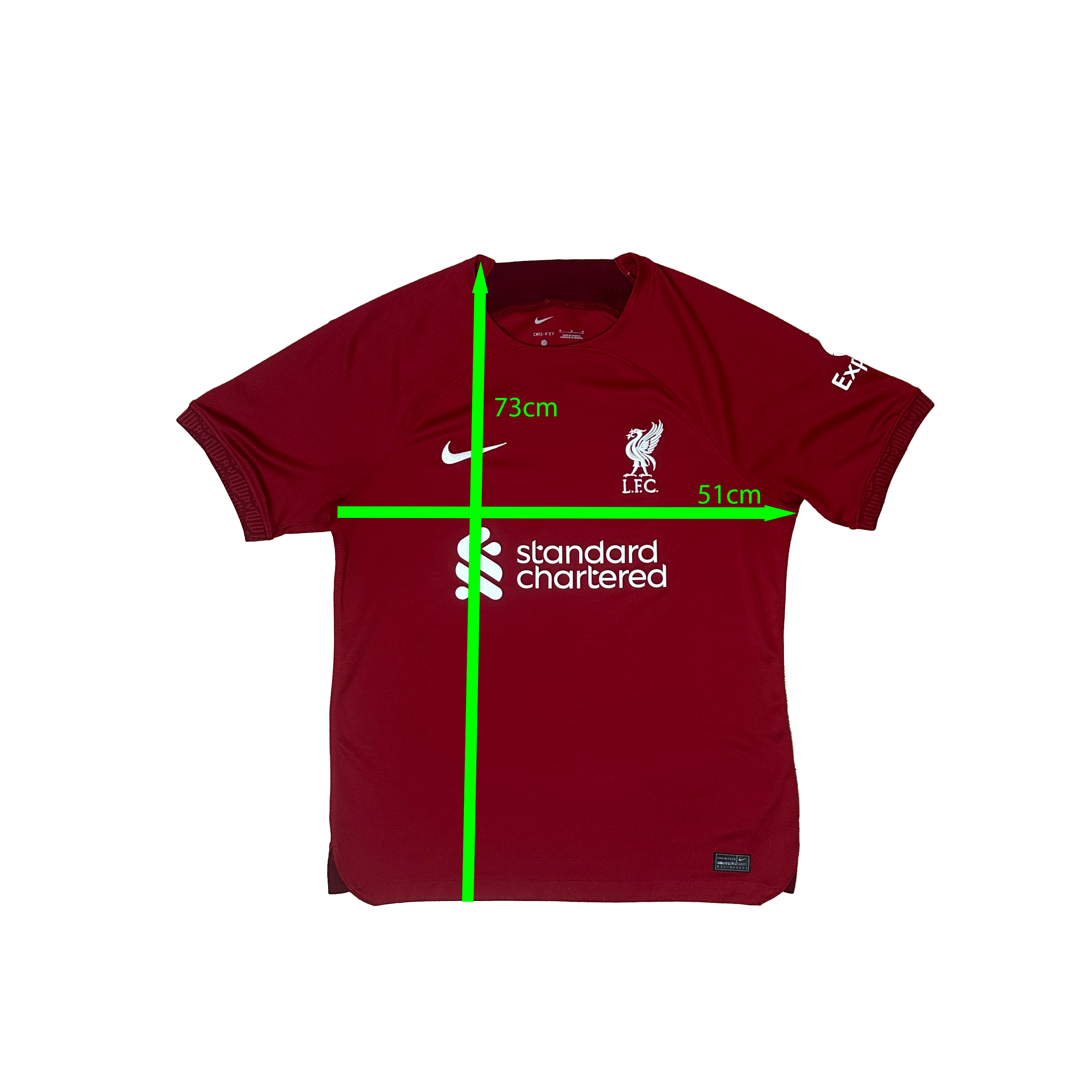 Liverpool Home Shirt 2022/2023 – Nike – M – Rood
