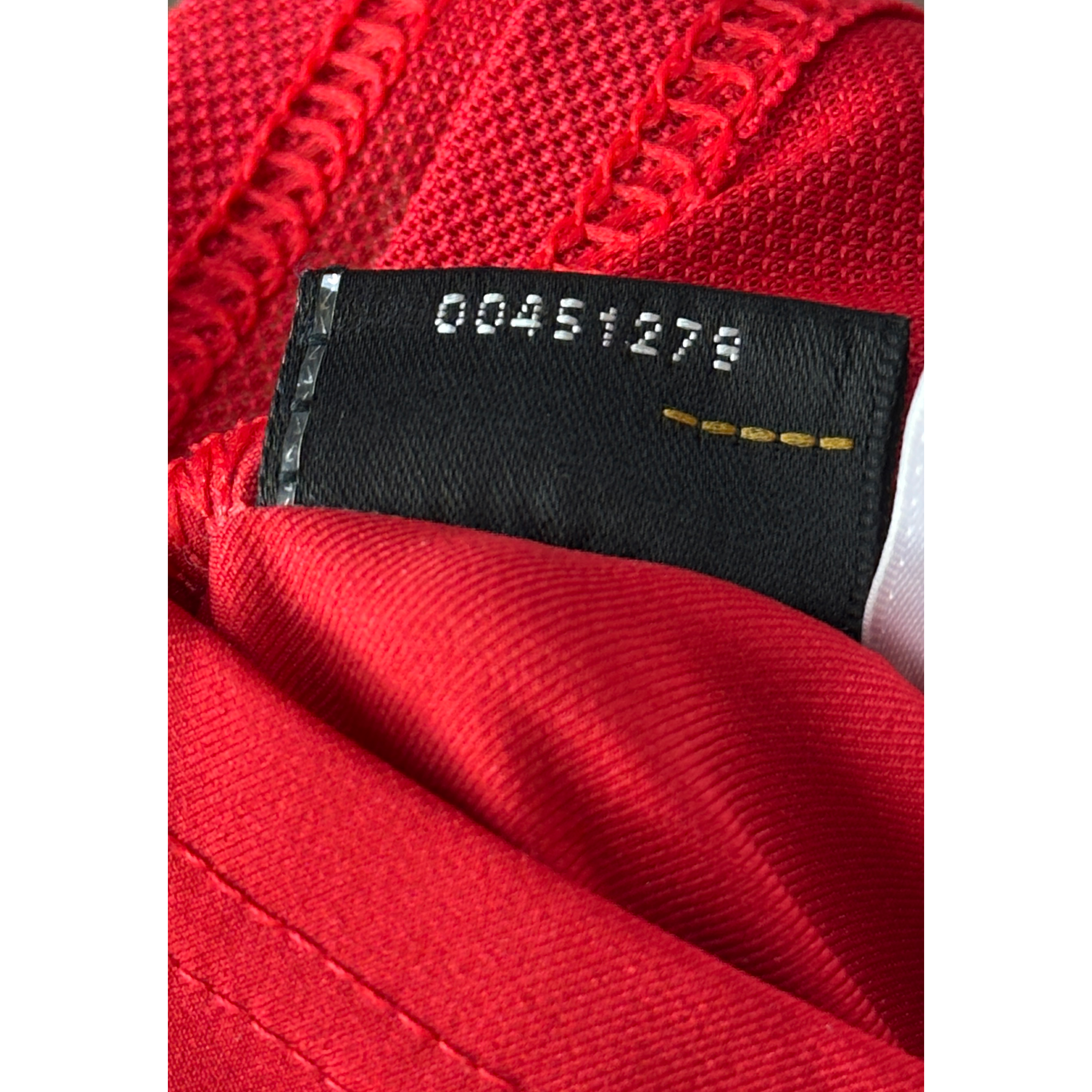 Manchester United Home Shirt 2002/2003 – Nike – M – Rood Zwart Vodafone